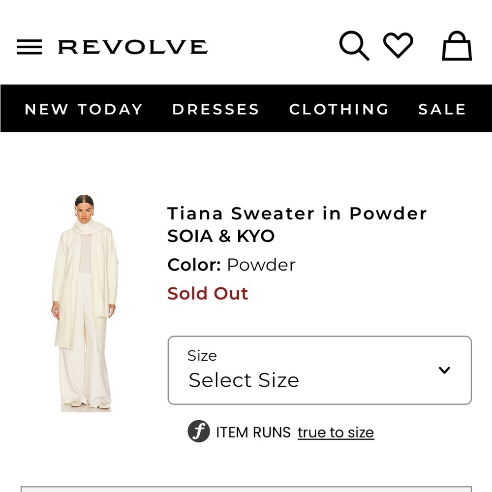 Soia & Kyo Powder Open-Front Cozy Cardigan with Matching Scarf